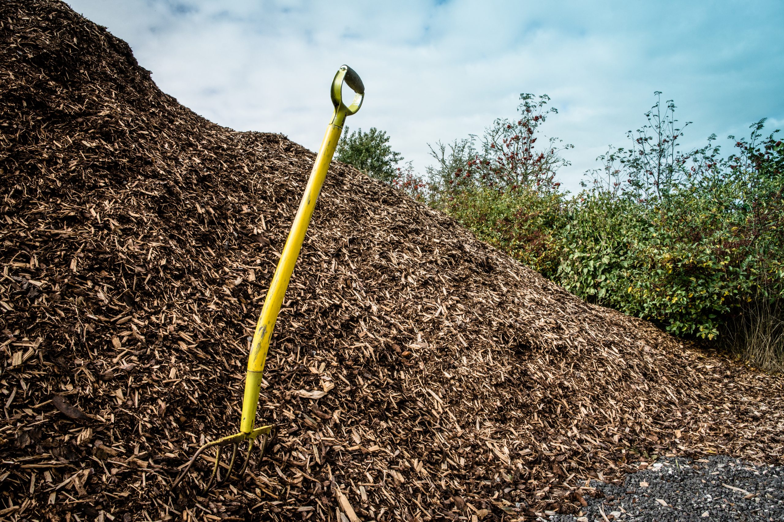 How to get garden mulch for FREE